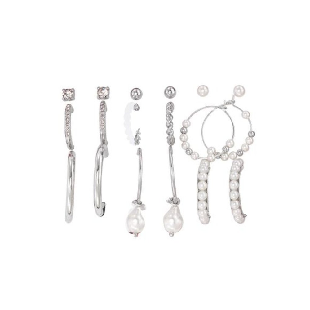 Casual Pearlesque Earring Pack